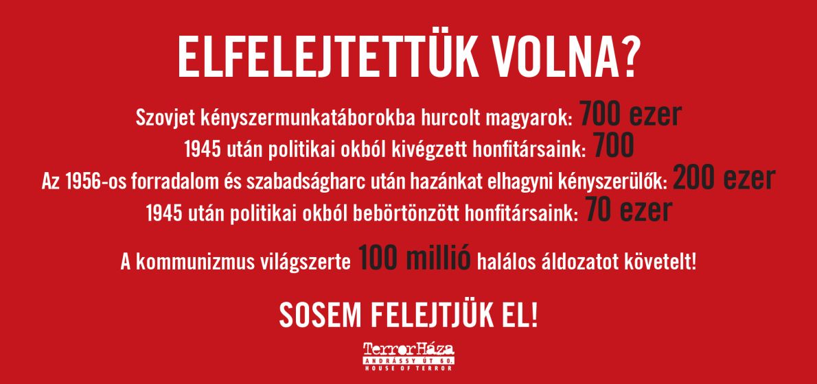 kommunizmus megtorlas kampany plakat